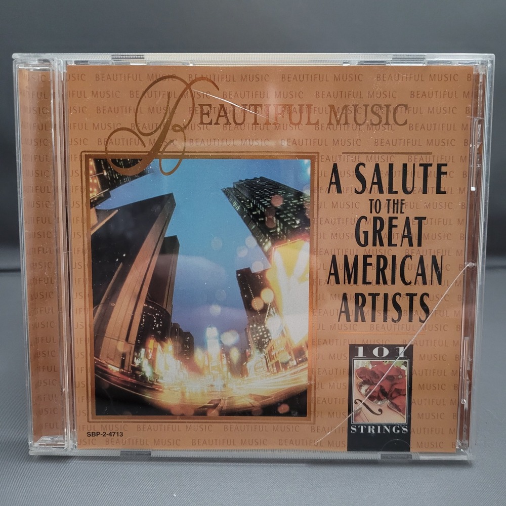A Salute to the Great American Artists 101 Strings Orchestra (CD, 1997)